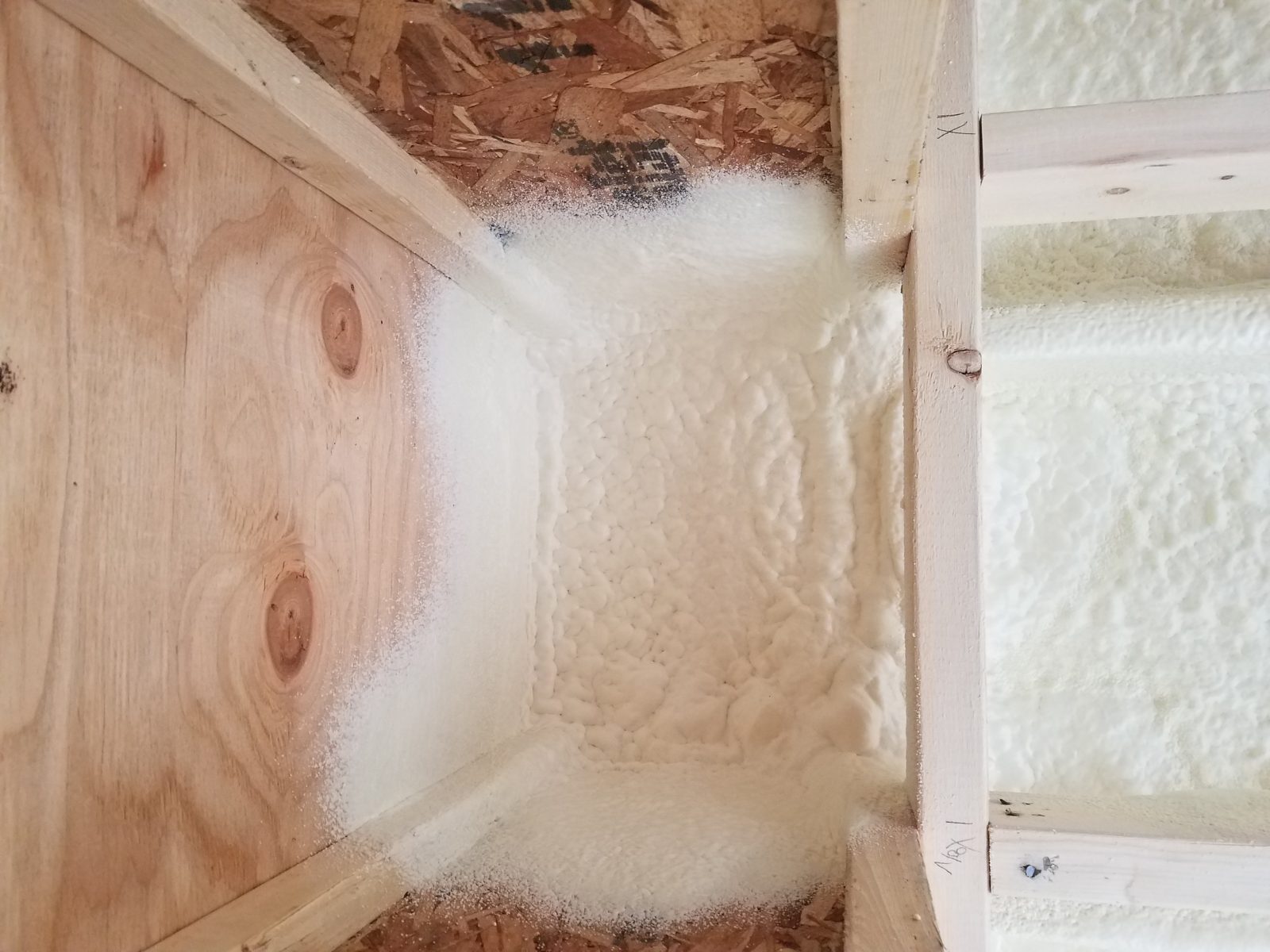 Closed cell application in progress
